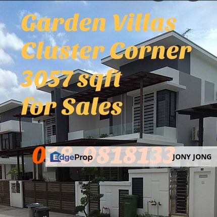 Double Storey Cluster Corner for Sales, Johor, Johor Bahru