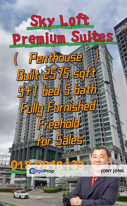 Sky Loft Penthouse for Sales, Johor, Johor Bahru