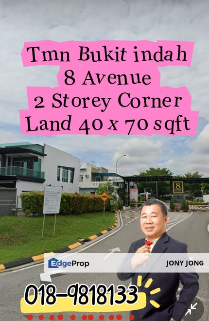 Double Storey Terrace Corner for Sales, Johor, Johor Bahru