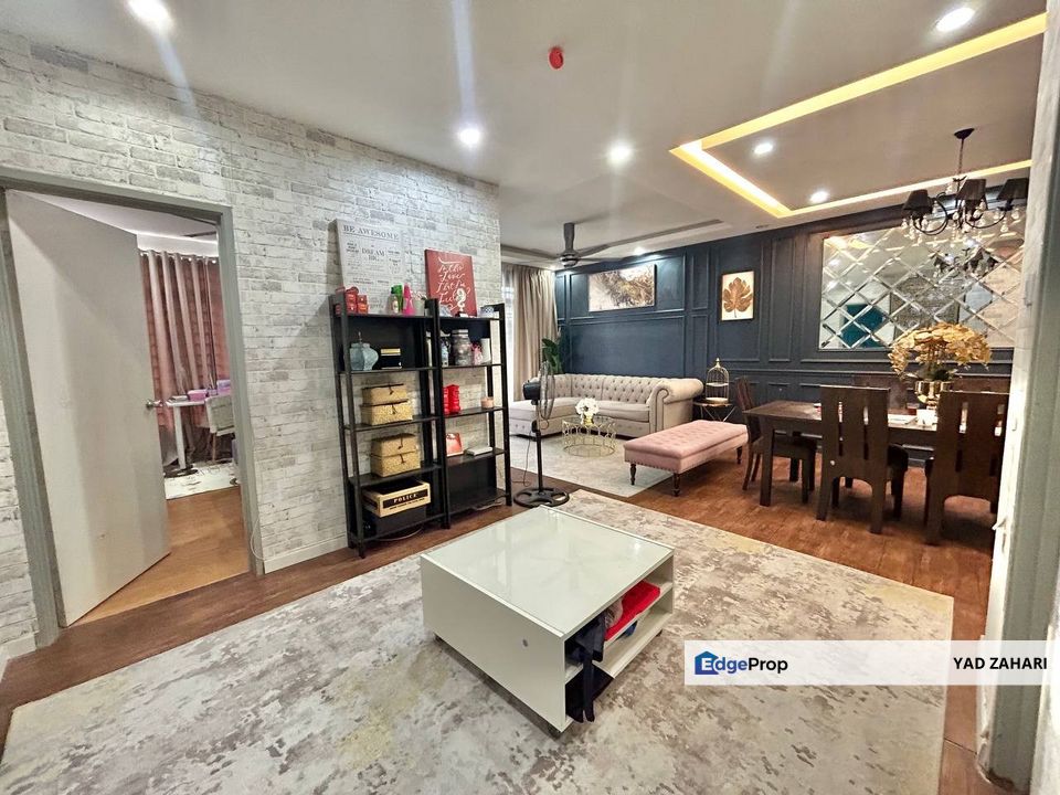 Menara Penaga Condominium, Batu Caves | RM420K - Fully Furnished, Low Level & Facilities in Same Level , Selangor, Batu Caves 