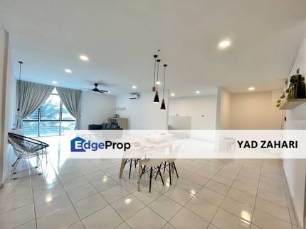 Taman Tasik Prima, Puchong | Townhouse 5 Bedrooms | RM2000 - Fully Furnished, Roof Deck Facing Lake View & Spacious Built Up , Selangor, Puchong