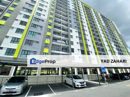 Residensi Aman, Bandar Teknologi Kajang | RM360K - Freehold, Unit Near Lift & Semi Furnished, Selangor, Kajang