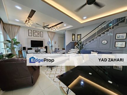 Casa View, Cybersouth | Double Storey Terrace 4 Bedrooms | RM1.1M - Fully Furnished, Renovated with ID, Extra 5FT & Endlot, Selangor, Cyberjaya