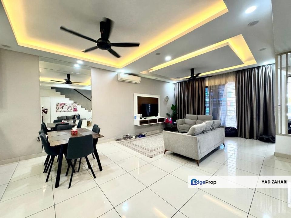 Elmina West, Denai Alam | Double Storey Terrace 4 Bedrooms | RM890K - Renovated Unit, Freehold, 24h Security Guard & Semi Furnished, Selangor, Shah Alam