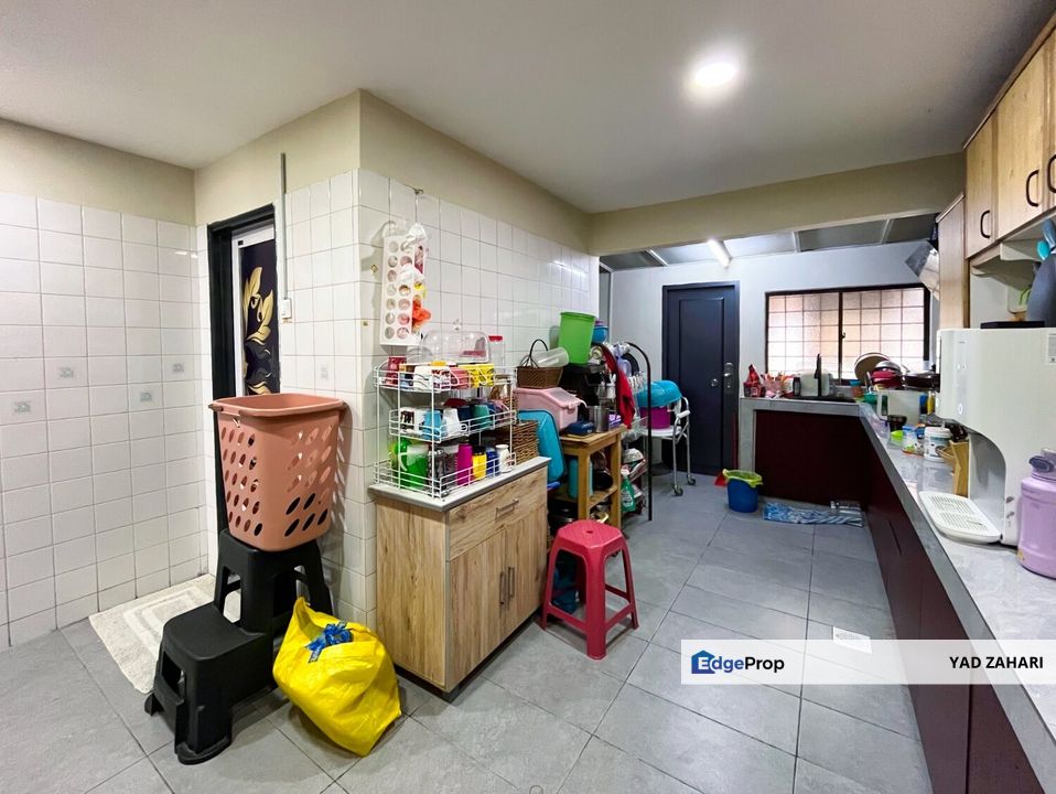 Taman Bukit Saga, Shah Alam | Double Storey Terrace 4 Bedrooms | RM680K - Renovated, Kitchen Extended and Nearby Amenities, Selangor, Shah Alam