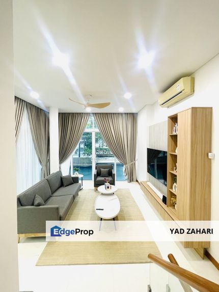 Hevea Kemensah, Taman Melawati | 4 Storey Superlink 6+2 Rooms | RM1.6M - Modern Design, Adjoining Swimming Pool & Solar Built-in Water Heater, Selangor, Taman Melawati