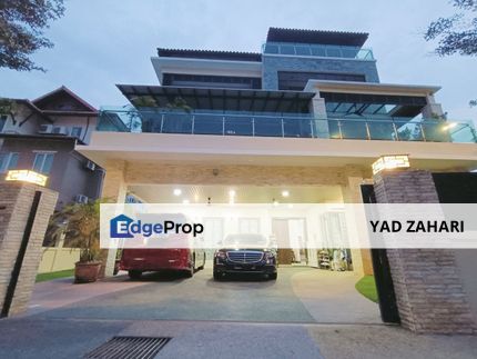 Pinggiran Ukay, Ampang | 3.5 Storey Bungalow 6 Bedrooms | RM4.6M - Beautifully Renovated, Private Lift and Pool, Gated Guarded and Freehold, Selangor, Ulu Kelang