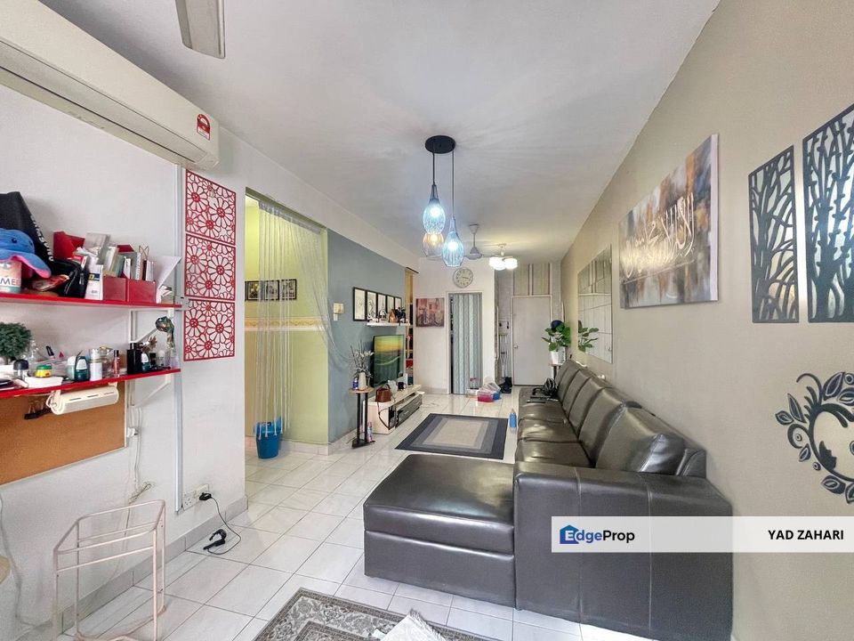  Taman Bukit Pelangi Apartment, Subang Jaya | RM310K - Extended Kitchen, Easy Access to Highway & Partial Furnished, Selangor, Subang Jaya