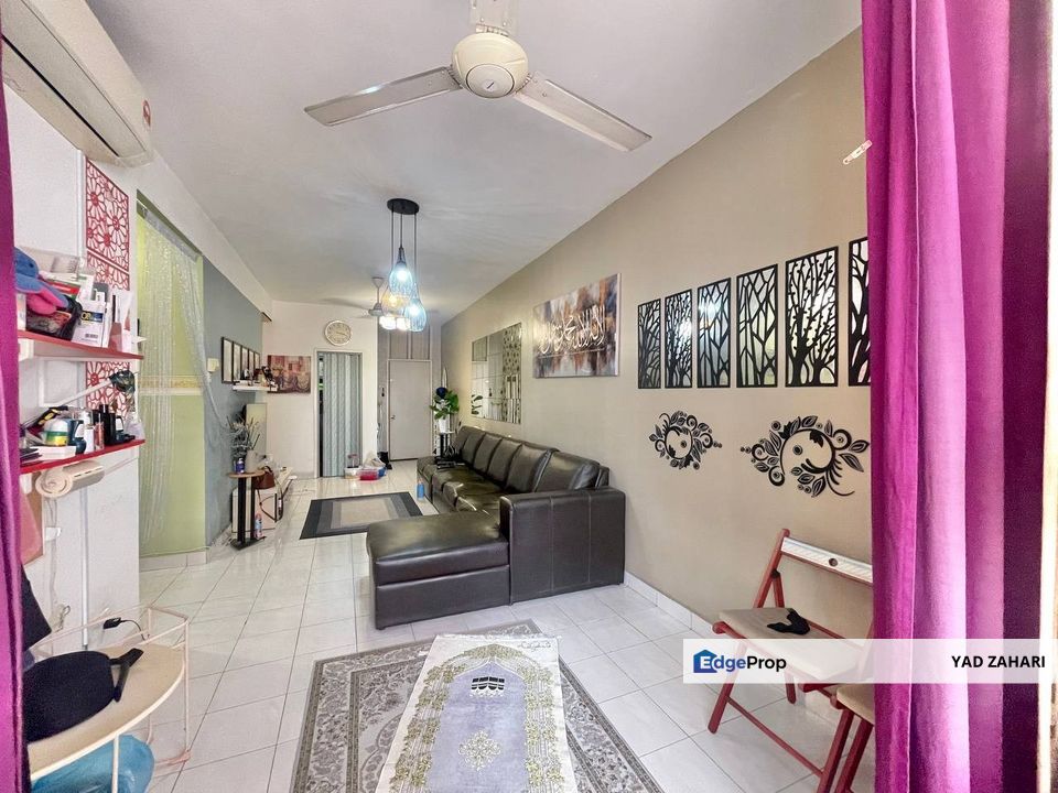  Taman Bukit Pelangi Apartment, Subang Jaya | RM310K - Extended Kitchen, Easy Access to Highway & Partial Furnished, Selangor, Subang Jaya