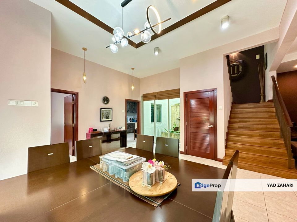 Setia Eco Park, Setia Alam | Double Storey Semi D 5+1 Bedrooms | RM2.2M - Renovated Unit, Individual Title with Fish Pond, Selangor, Shah Alam