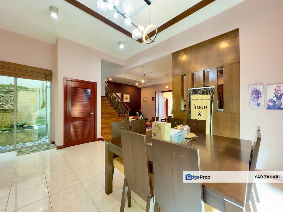 Setia Eco Park, Setia Alam | Double Storey Semi D 5+1 Bedrooms | RM2.2M - Renovated Unit, Individual Title with Fish Pond, Selangor, Shah Alam