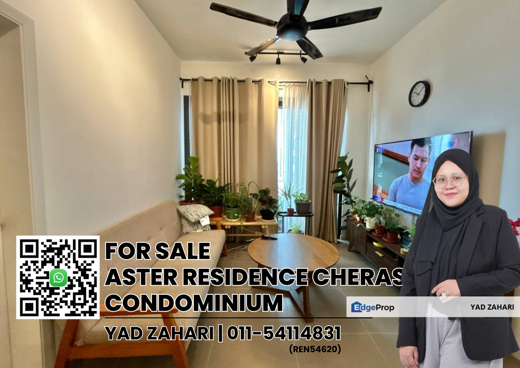 Aster Residence, Kuala Lumpur | RM650K - Condominium with Balcony & Linked Bridge with MRT , Kuala Lumpur, Cheras