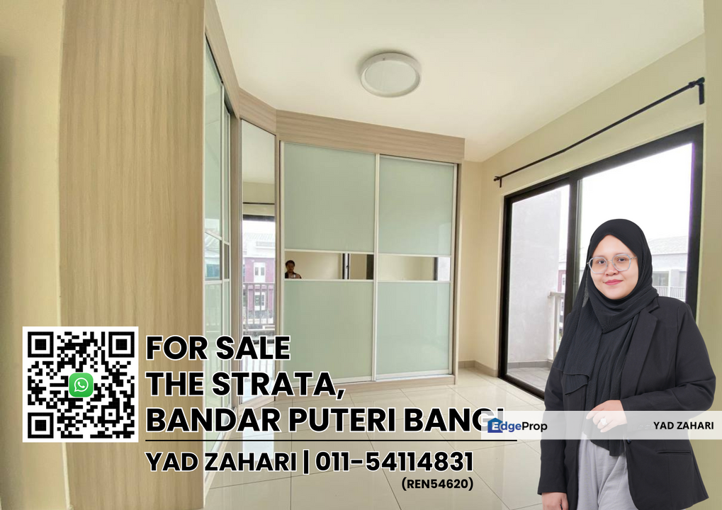 The Strata, Bangi | Townhouse 3 Bedrooms | RM550K - Brand New Unit and Semi Furnished, Selangor, Bangi