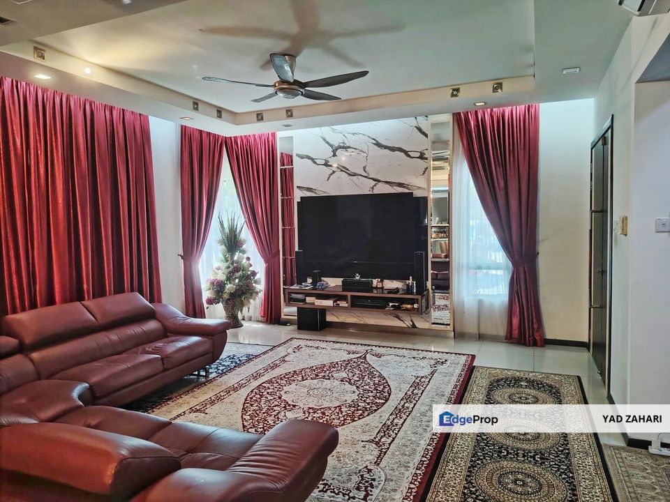 Kota Harmoni, Shah Alam | 3-Storey Semi-D 6 Bedrooms | RM1.85M - Fully Renovated, Huge Porch and Kitchen & with Alarm System, Selangor, Shah Alam