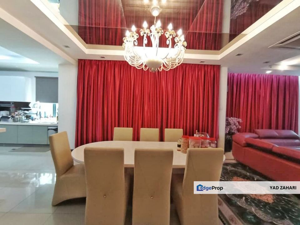Kota Harmoni, Shah Alam | 3-Storey Semi-D 6 Bedrooms | RM1.85M - Fully Renovated, Huge Porch and Kitchen & with Alarm System, Selangor, Shah Alam