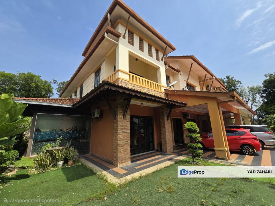 U10 Bandar Nusa Rhu, Shah Alam | 2-Storey Semi D 6 Bedrooms | RM1.4M - Extended Kitchen, Furnished with Kitchen Cabinet and Autogate, Selangor, Shah Alam