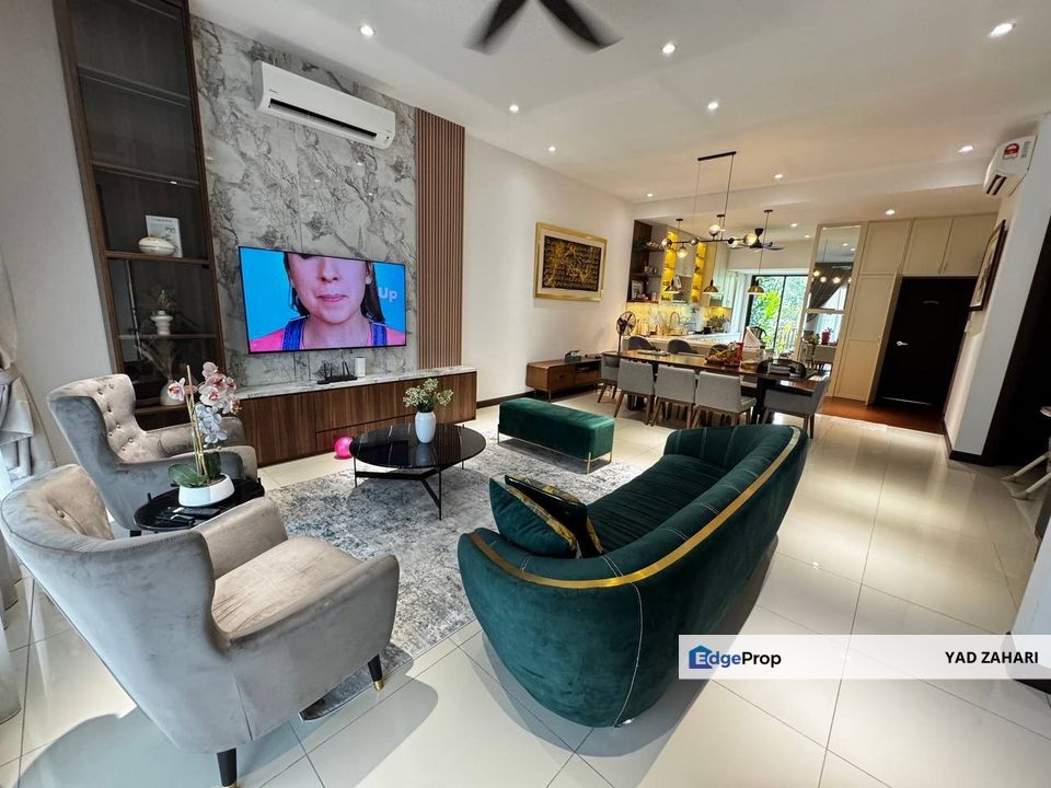 Setia Botanika @ Eco Glades, Cyberjaya | 2-Storey Superlink Terrace 4 Bedrooms | RM1.65M - Fully Furnished, Spacious Car Porch & Beautiful ID, Selangor, Cyberjaya