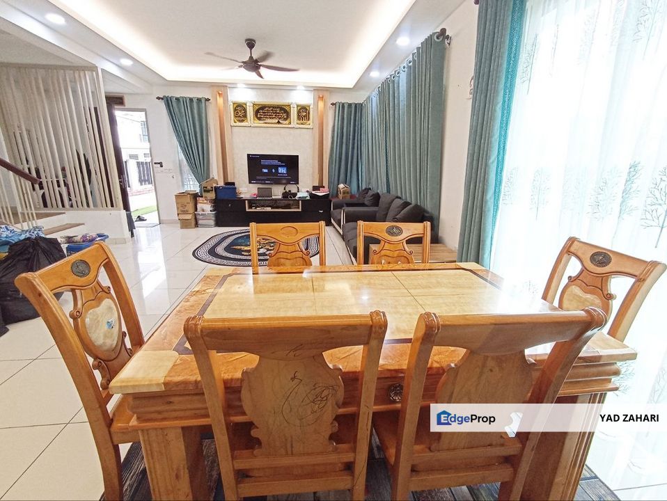 Elmina Valley 4, Shah Alam | 2-Storey link 4 Bedrooms | RM1.5M - Endlot with Extra Land, Freehold with Gated Guarded, Selangor, Shah Alam