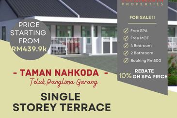 [NEW PROJECT] SINGLE/DOUBLE STOREY @ TELOK PANGLIMA GARANG