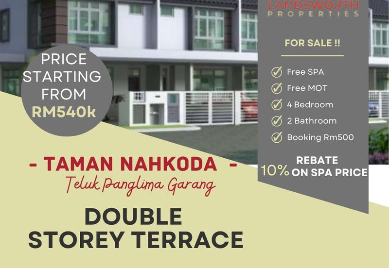 [NEW PROJECT] SINGLE/DOUBLE STOREY @ TELOK PANGLIMA GARANG
