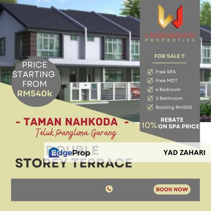 [NEW PROJECT] SINGLE/DOUBLE STOREY @ TELOK PANGLIMA GARANG, Selangor, Telok Panglima Garang