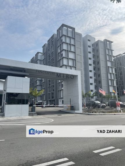 Walking Distance to LRT & Strategic Location @ Pangsapuri Miro, Kajang, Selangor, Kajang