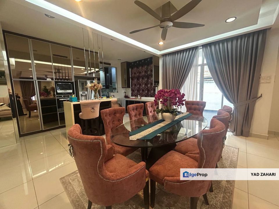 Below MV & Partly Furnished with Beautiful ID @ Saujana Villa, Kajang, Selangor, Kajang