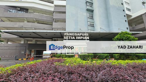 Semi Furnished and Big Builtup 3BR @ Pangsapuri Setia Impian, Kajang, Selangor, Seri Kembangan