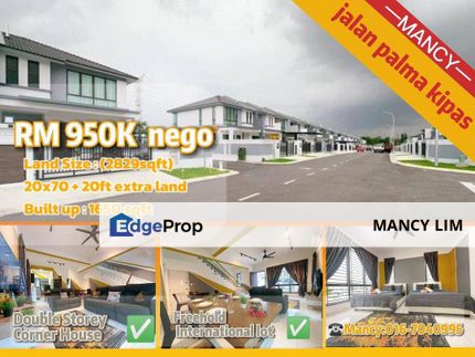 ☘️Nasa City 2Storey Terrace Corner House with Nice Decoration☘️, Johor, Johor Bahru