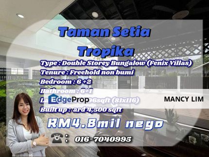 ☘️Setia Tropika 15 @Bungalow Fenix Villas☘️, Johor, Setia Tropika