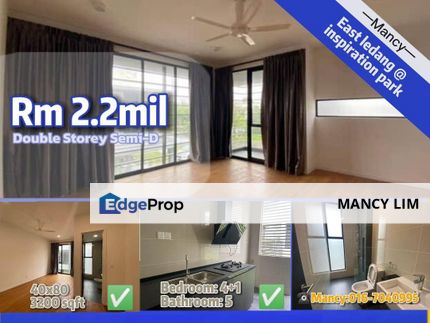 ☘️East Ledang@Inspiration Park 2Storey Semi D☘️, Johor, East Ledang