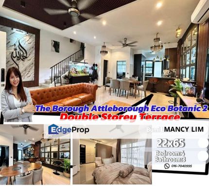 Eco Botanic The Borough Double Storey Terrace House with Fully Renovated, Johor, 
