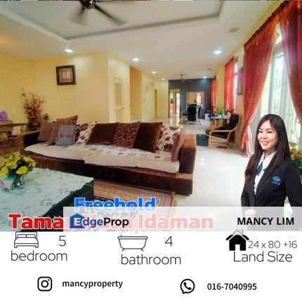 Taman Nusa Idaman Double Storey Corner, Johor, 