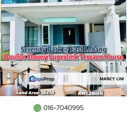 ☘️Serenity Park @East Ledang 2Storey Superlink with Renovated☘️, Johor, East Ledang