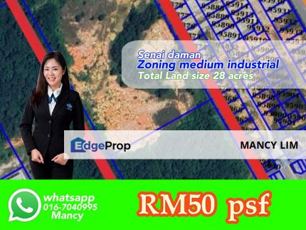 Taman Senai Idaman Zoning Medium Industrial Land, Johor, Senai