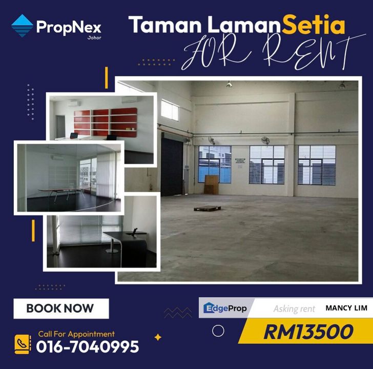 Laman Setia Business Park Semi Detached Light Industrial Factory , Johor, Gelang Patah