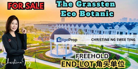 End-Lot Superlink House at Eco Bontanic , Grassten, Johor, Nusajaya