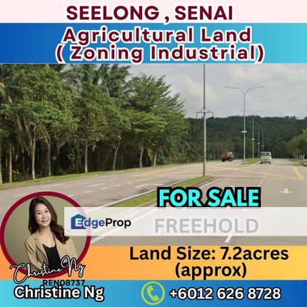 Senai Idaman Zoning Industrial Land For Sale , Johor, Senai