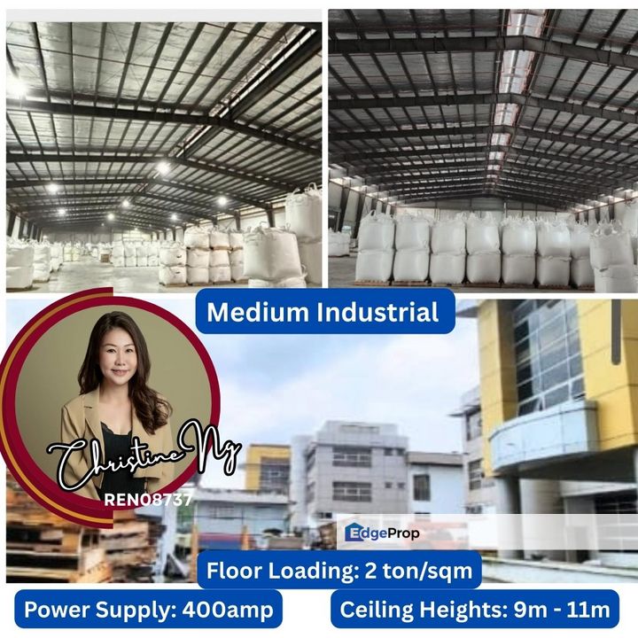 Detached Factory For Rent at Gelang Patah , Medium Industrial , Johor, Johor Bahru