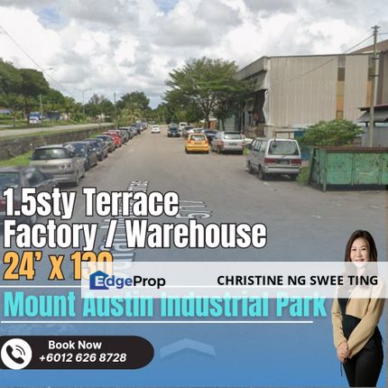 Mount Austin Terrace Factory For Rent , Johor, Johor Bahru