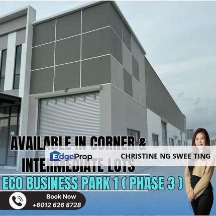 Eco Business Park 1 Factory For Rent , Johor, Johor Bahru