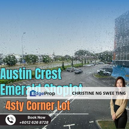 Austin Crest Emerald Shoplot - 4sty Corner Lot , Johor, Johor Bahru