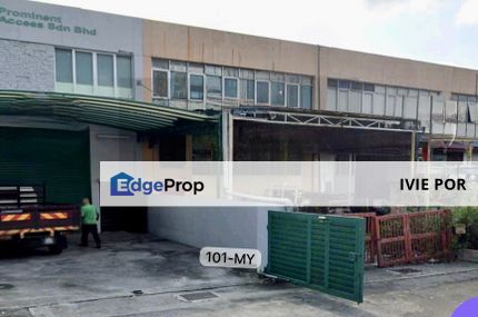 Limited Jalan TPP 5 3375sqft 1.5 Storey Link Terrace Factory Puchong, Selangor, Puchong