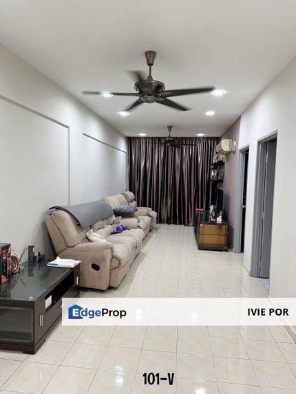Vista Bayu Apartment Taman Bayu Perdana Klang For Sale 968sqft Fully Furnished, Selangor, Klang
