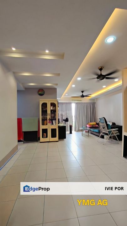 Seri Kasturi Apartment Setia Alam For Sale 950sqft Partial Furnished, Selangor, Setia Alam/Alam Nusantara