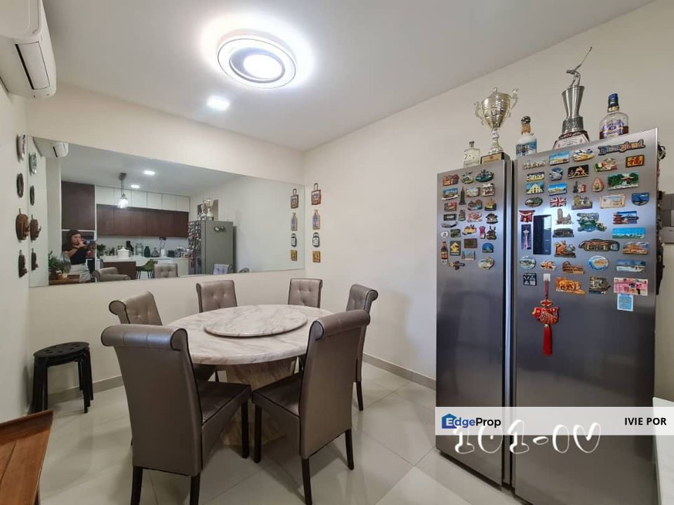 Indah Residences Shah Alam Terraced House For Sale 22x70 Double Storey Partial Furnished , Selangor, Shah Alam