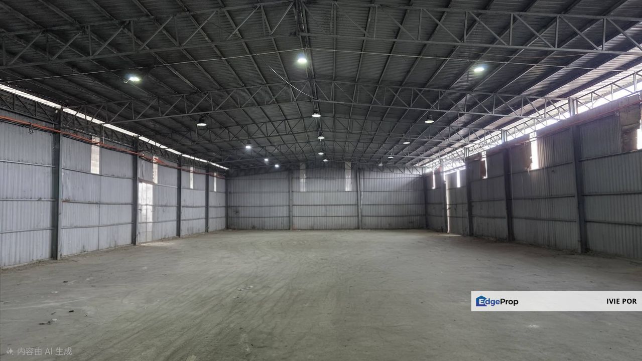 Johan Setia Warehouse Single Storey 2acres 45,000sqft Build Up Klang , Selangor, Klang