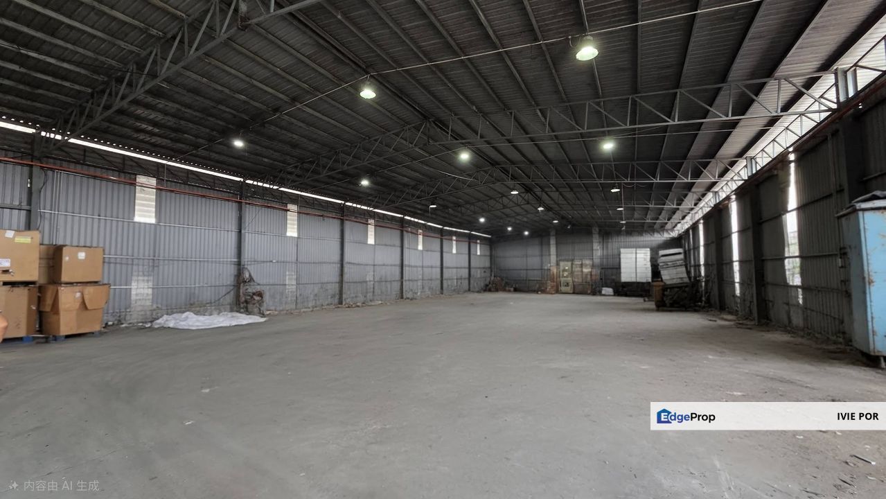 Johan Setia Warehouse Single Storey 2acres 45,000sqft Build Up Klang , Selangor, Klang