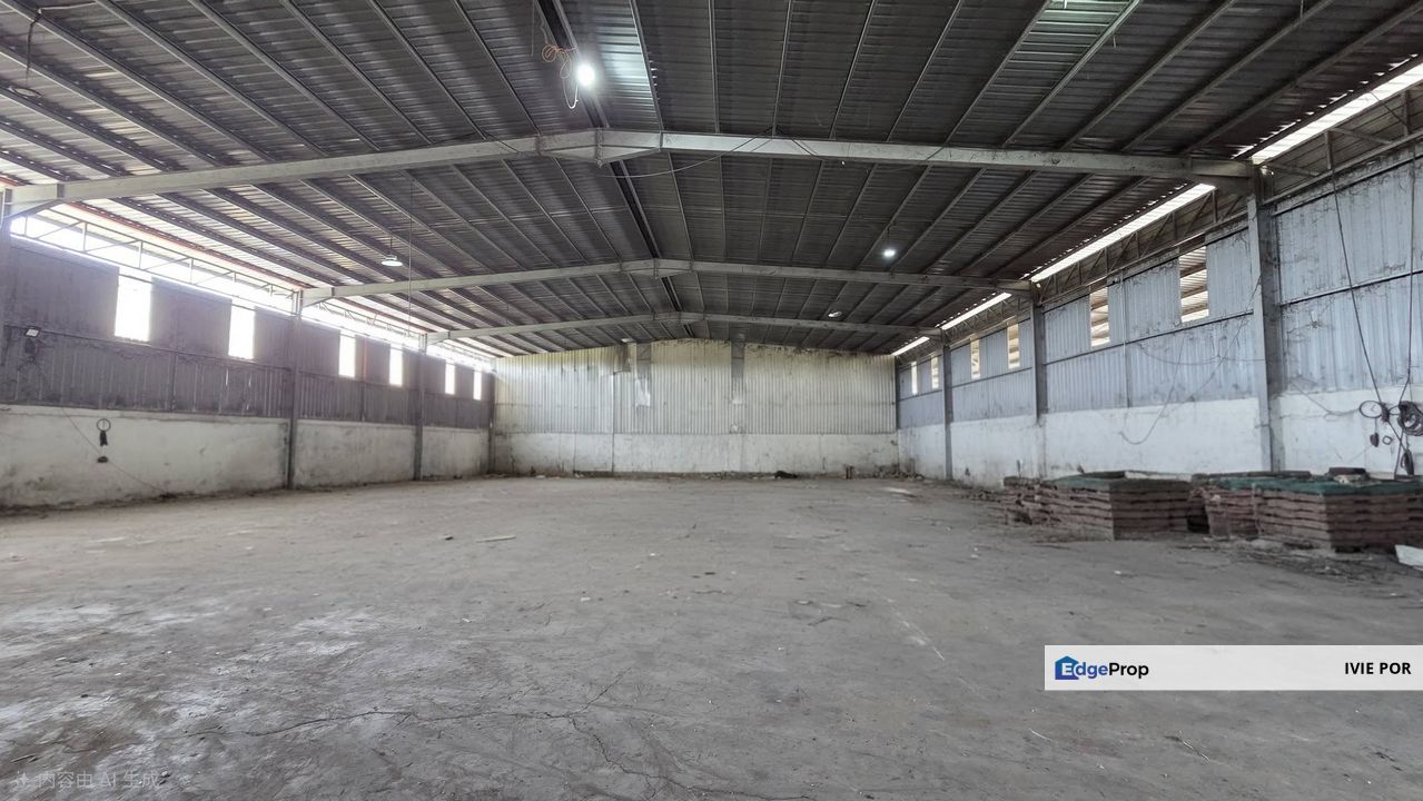 Johan Setia Warehouse Single Storey 2acres 45,000sqft Build Up Klang , Selangor, Klang