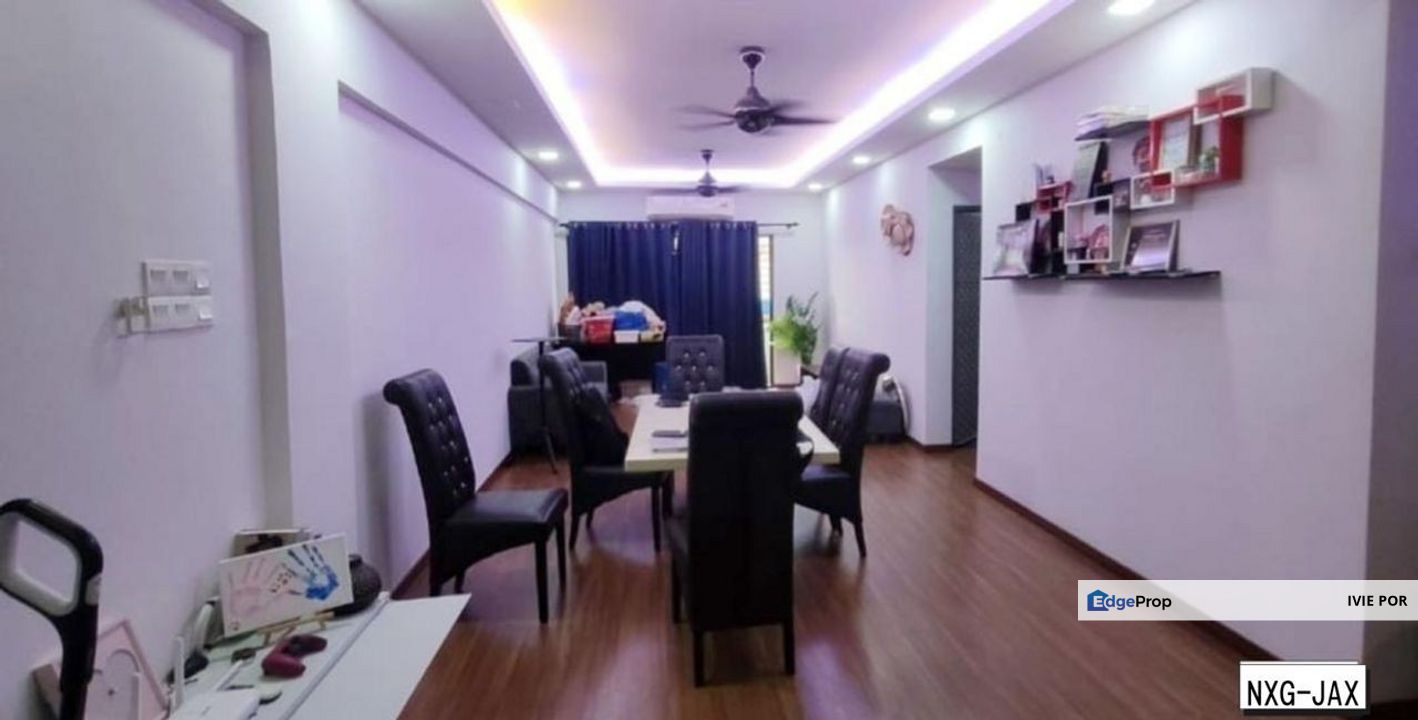 Vista Bayu Apartment Taman Bayu Perdana Klang For Sale 1150sqft Fully Furnished, Selangor, Klang
